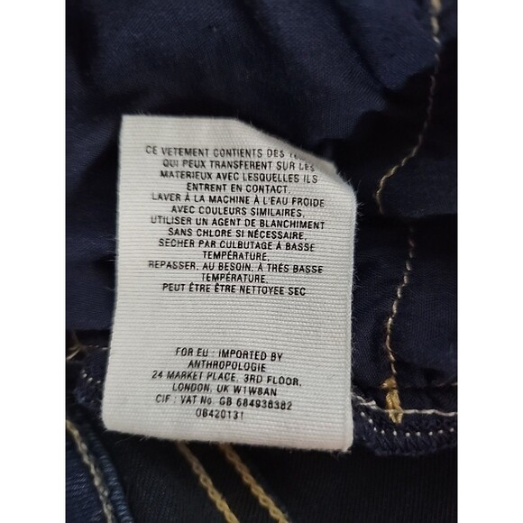 Anthropologie Pilcro and the Letterpress Serif Women’s jeans Size 28 Low Rise - Picture 8 of 9
